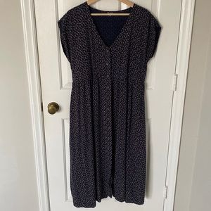 Madewell Floral Midi Dress
